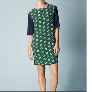 Boden Daisy Colorblock Tunic Dress 10